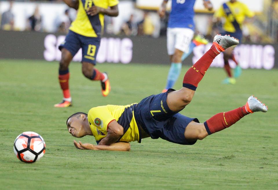  Montero has not been a fixture in the Ecuador team like he once was