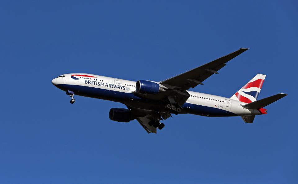  Sid was jetting home on a BA service after a two-week holiday in Dubai