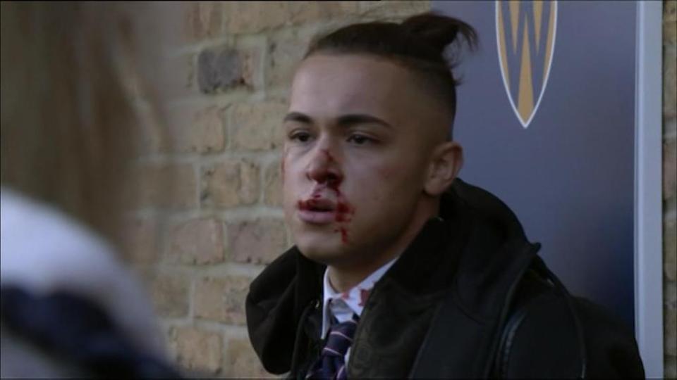  Shakil Kazemi was killed off in the stabbing storyline