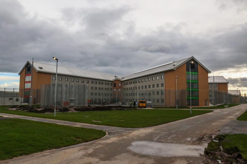  HMP Berwyn in Wrexham, north Wales opened last year, and can hold 2100 prisoners