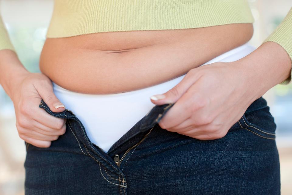  Research shows that increased stress levels can lead to weight gain