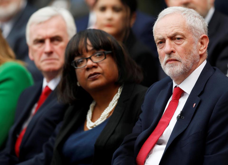  Diane Abbott previously called for a second Brexit vote