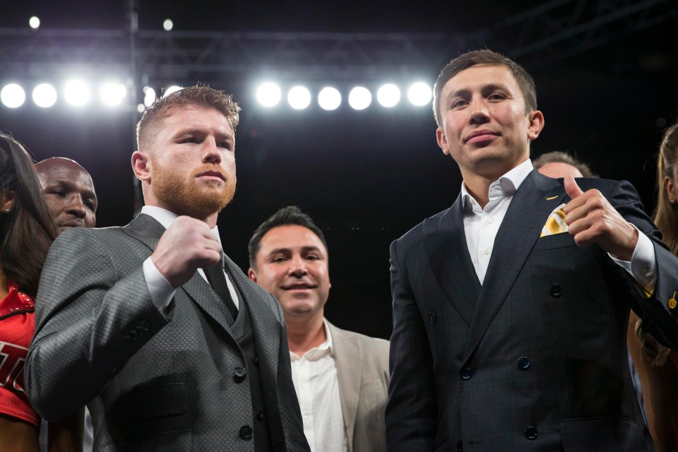 Canelo Alvarez and Gennady Golovkin are due to fight a rematch on May 5