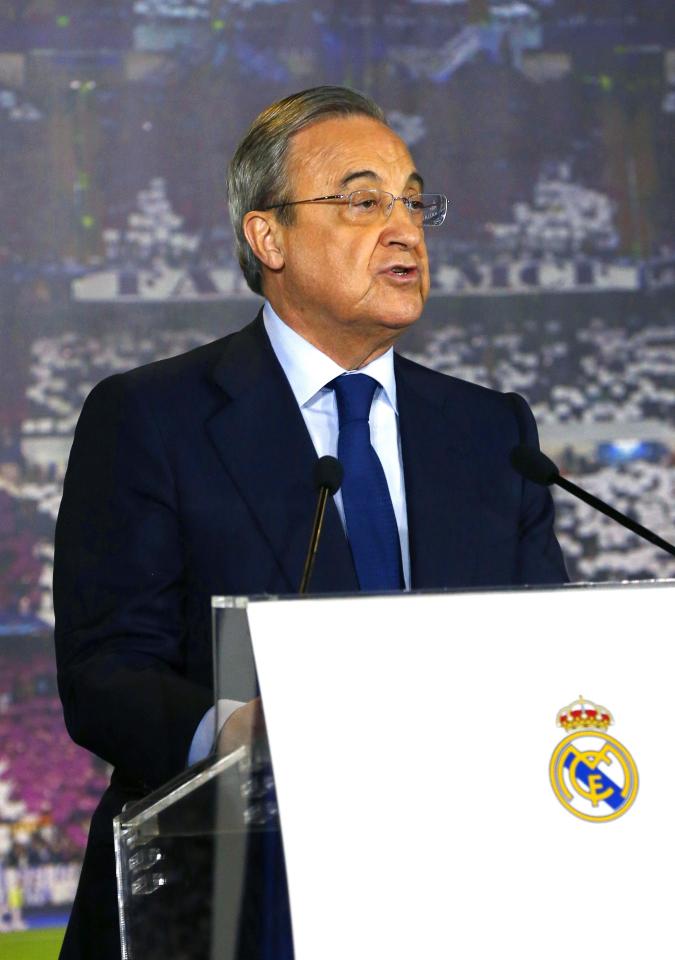  President Florentino Perez is determined to strengthen the Galacticos this summer