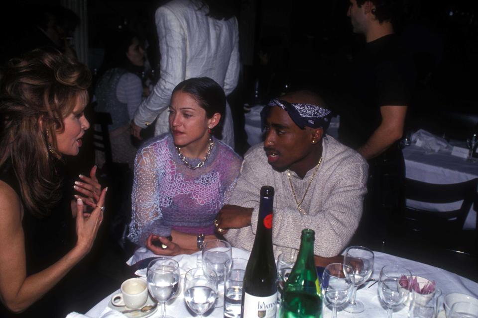  Tupac was also said to have been dating Madonna at the time