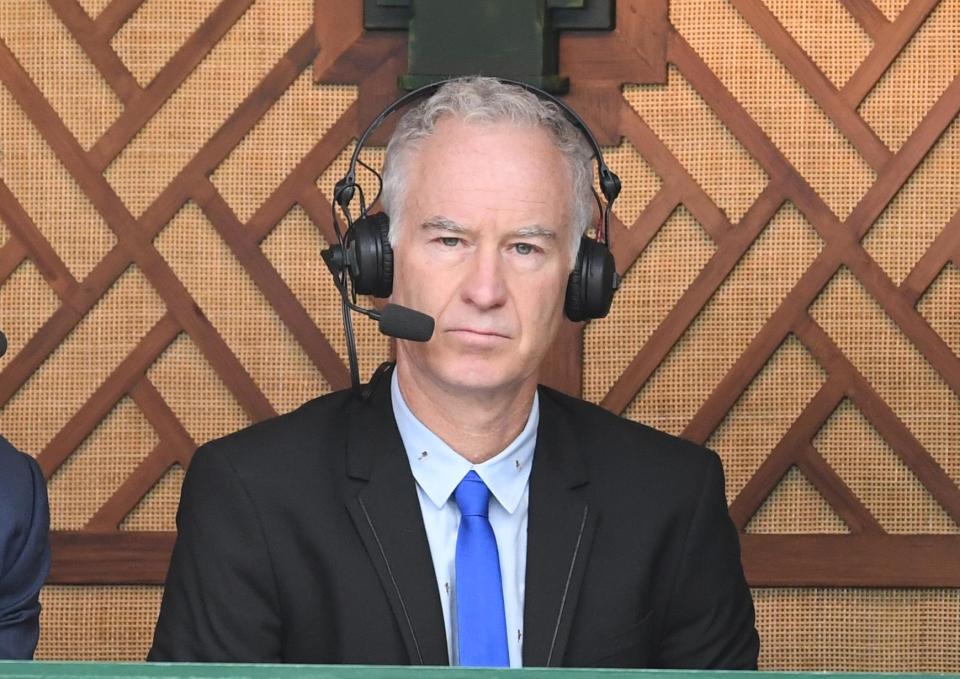  Controversial tennis star John McEnroe made 30 appearances at Wimbledon compared to Martina Navratilova's 10