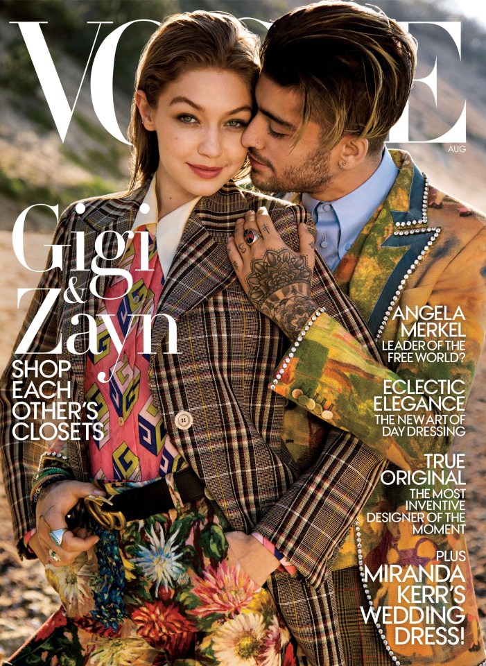 Gigi and Zayn’s Vogue shoot