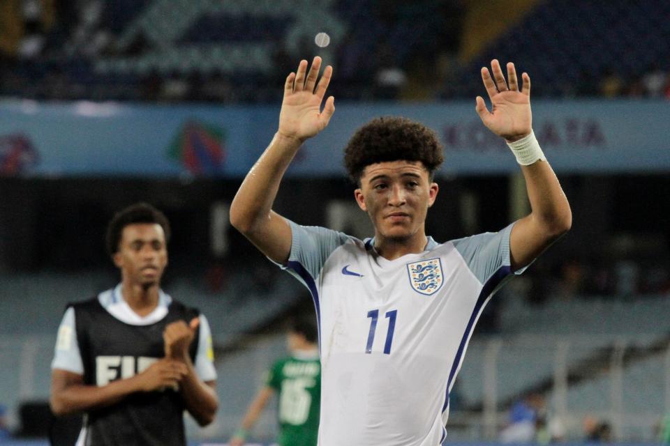  Jadon Sancho has a bright future ahead of him in the England setup