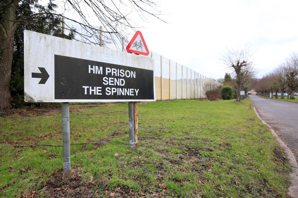 Both the officers worked at HMP Send which houses 300 female lags