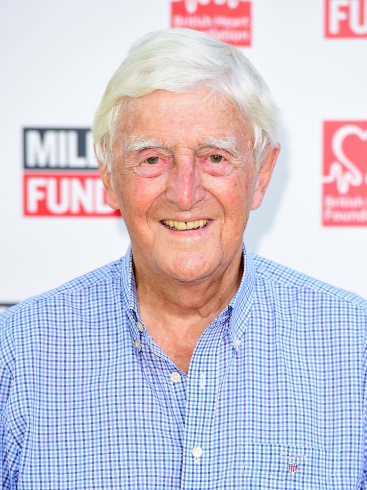  In the past Michael Parkinson has worried that some of his behaviour would have him branded a 'dirty old perv'