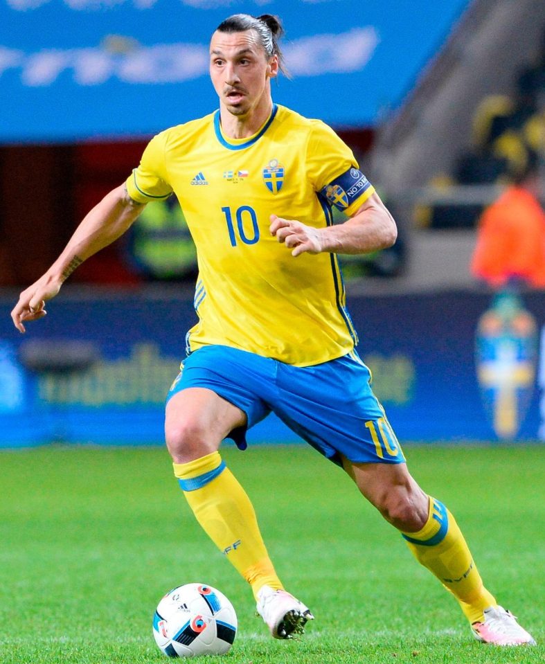  Ibrahimovic scored 62 goals in 116 games for Sweden to become his country's all-time top scorer