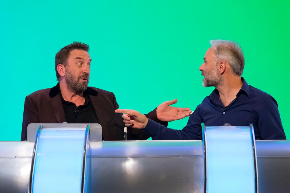  Lee Mack appears on BBC comedy panel show Would I Lie to You?