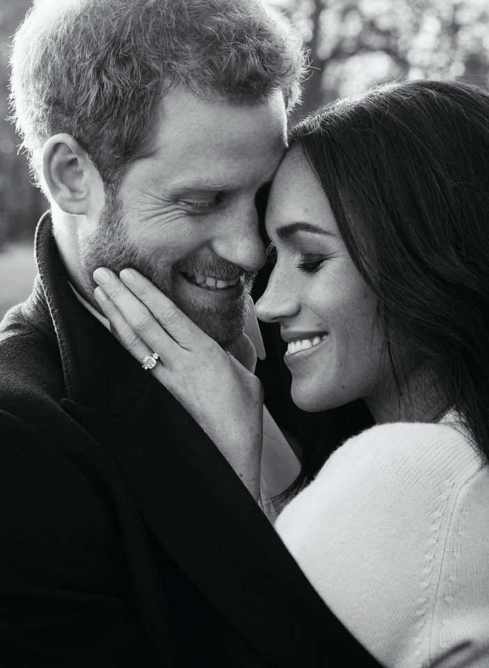  In their engagement photos, the couple appear closer than ever