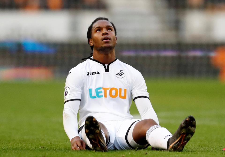  Renato Sanches has failed to impress at Swansea City this season on loan