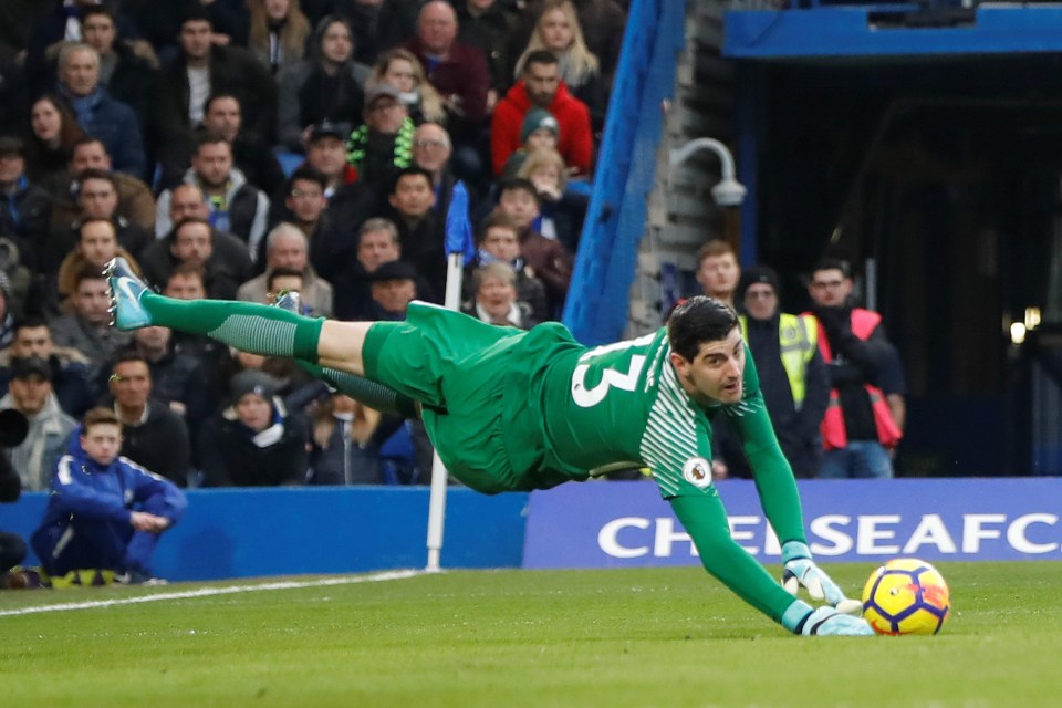 The agent of Courtois has denied claims in Belgium that the keeper had a secret meeting with PSG