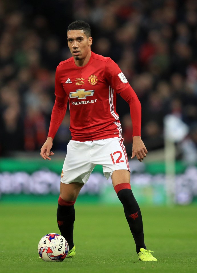 Chris Smalling looks to be on his way out of Manchester United, with Everton looking at him