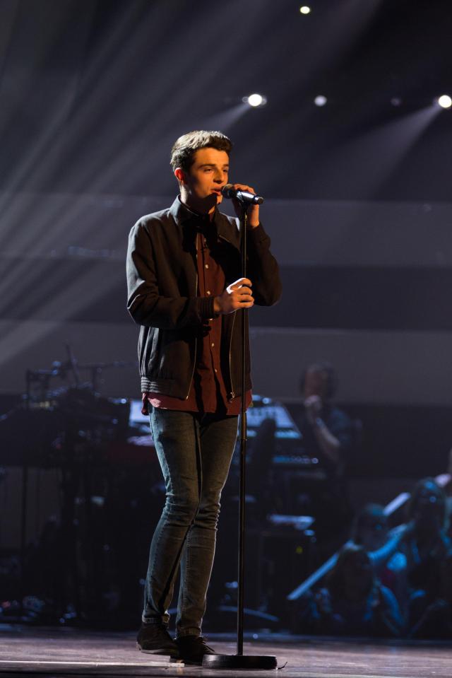  Ross Anderson hopes to make it to the finals of The Voice 2018