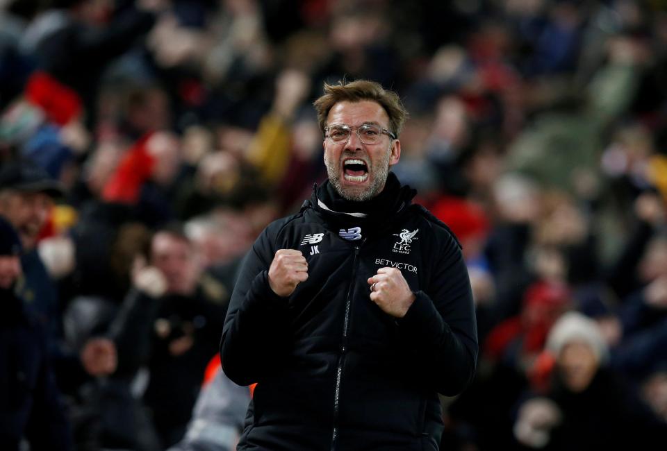  Liverpool boss Jurgen Klopp is targeting all three points against Manchester United