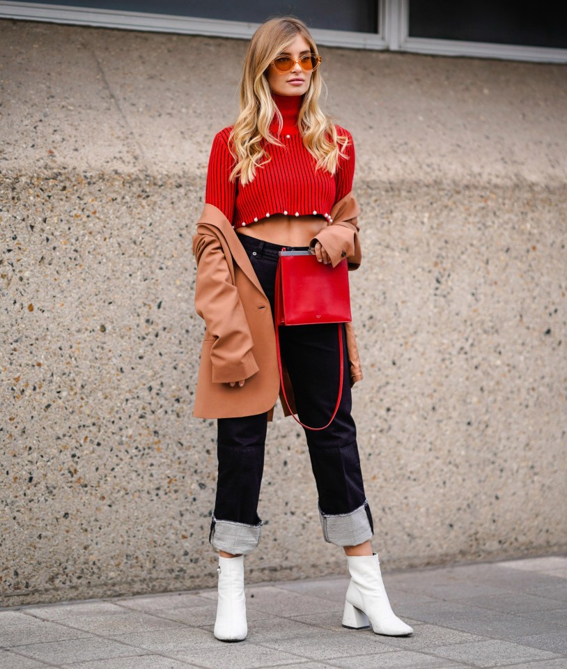 Xenia Van Der Woodsen showcased street style at LFW