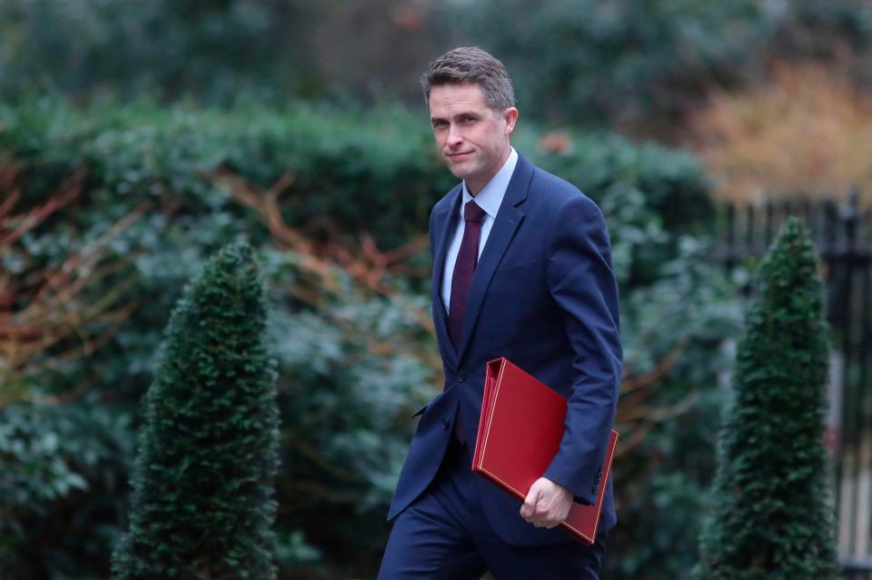  Gavin Williamson has been fighting for more cash since he entered the Ministry of Defence last year