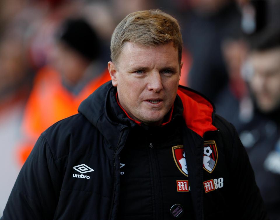  Eddie Howe will look to add to his attacking options next season