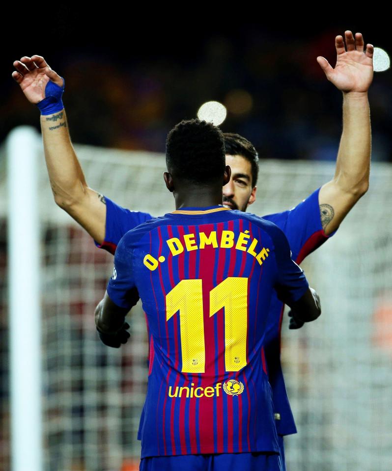  Valverde doesn't want Dembele to be rushed back from injury.