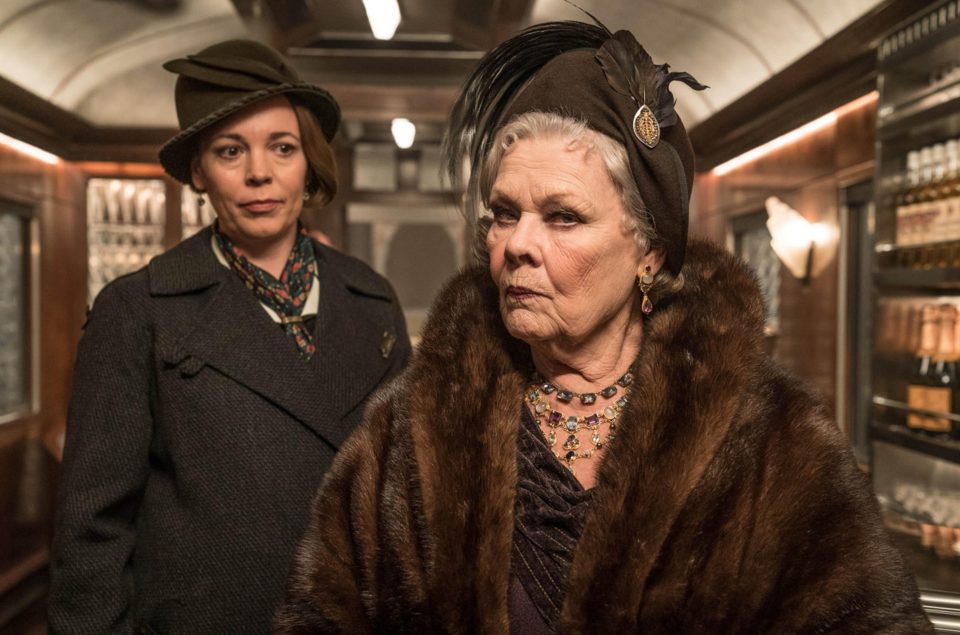  Olivia Colman and Judi Dench travelled on the train for Murder on the Orient Express