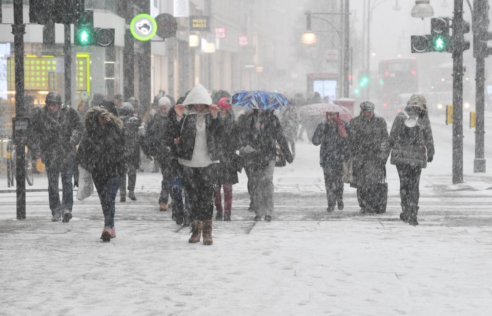  Temporary shelters have been set up in response to the Arctic conditions this week