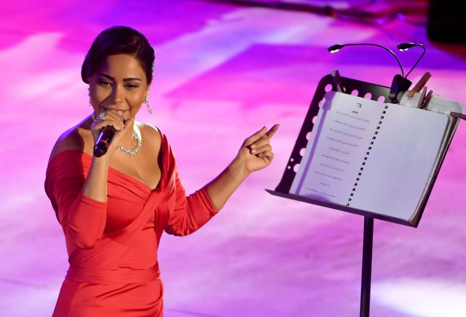  Sherine Abdel Wahab has been jailed for six months for the joke