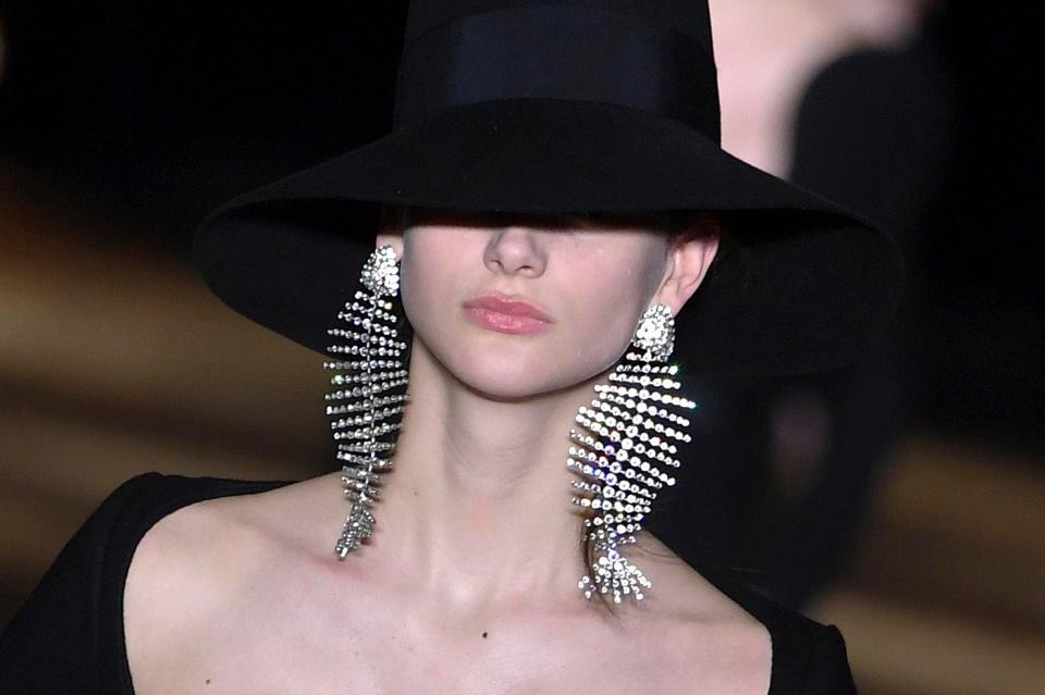  Huge earrings have been spotted all over the catwalks this year