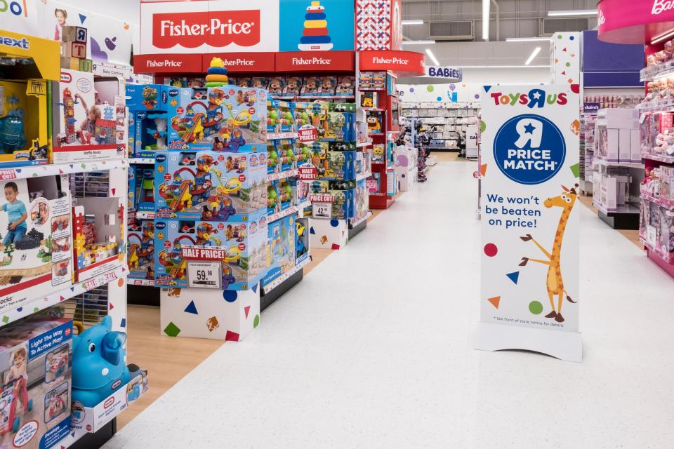  Toys R Us announced it was knocking 25 per cent off its products in its closing down sale