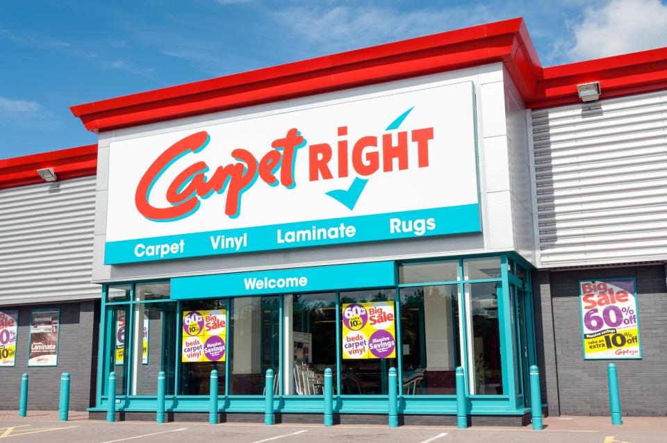  Carpetright may have to close stores to avoid administration