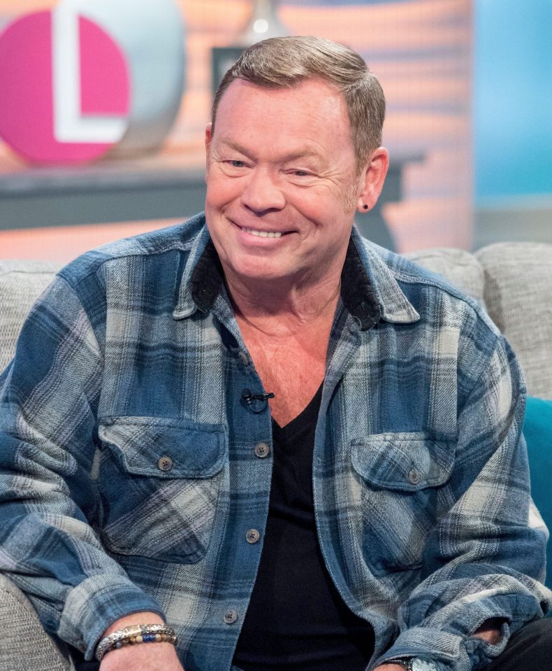  UB40 star Ali Campbell has clearly moved on to something stronger than red wine