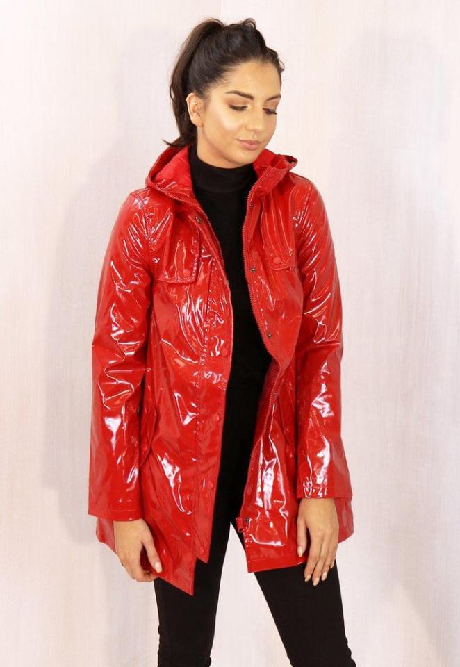  This red mac will set you back £42