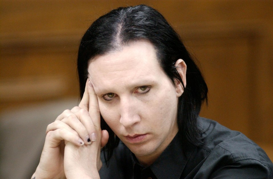 Marilyn Manson without makeup