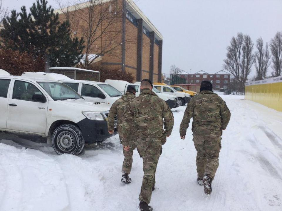  RAF members were called in today to help get medical staff and supplies to hospitals and vulnerable people