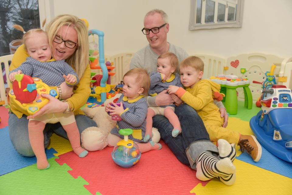  The couple spent just under £50k on four rounds of IVF before conceiving their son, Felix, now four, naturally