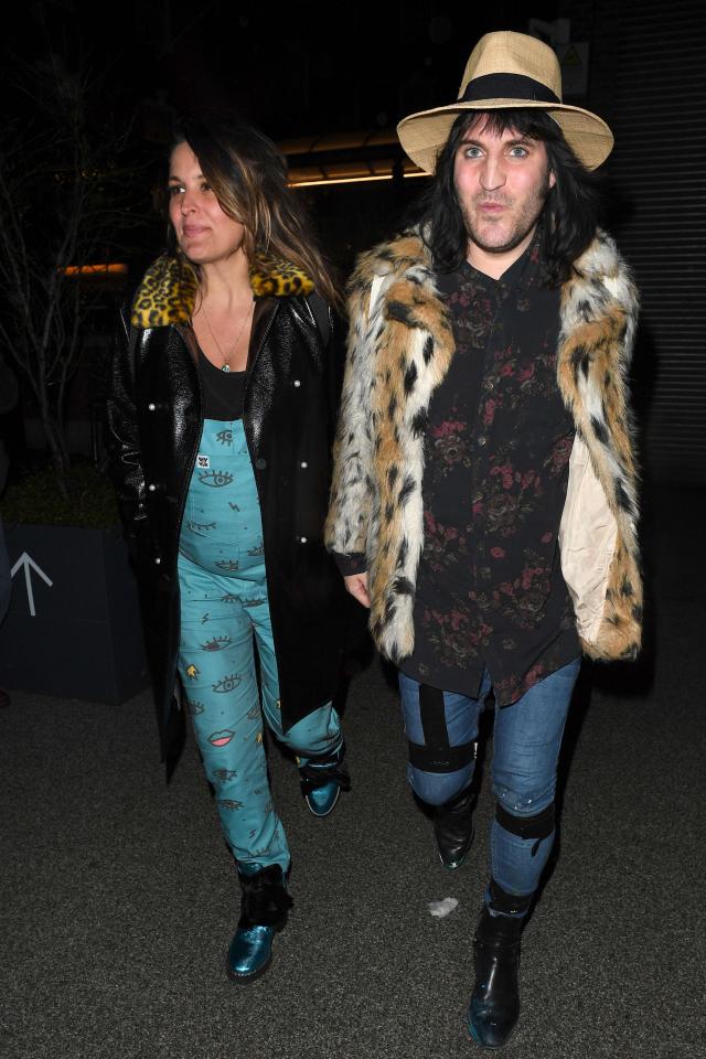  Lliana appeared to show off bump while out with Noel