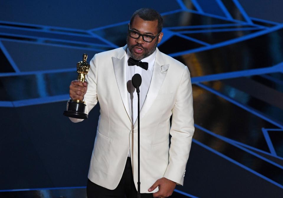  Jordan Peele bagged an Oscar for his debut move Get Out, scooping the Best Original Screenplay award