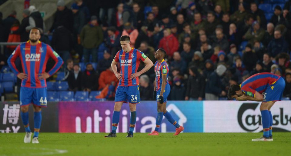 The crushing defeat leaves Crystal Palace rooted in the relegation zone