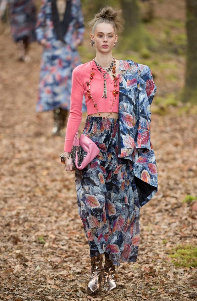  Bold prints are tricky to pull off - and this look might be one best left on the runway