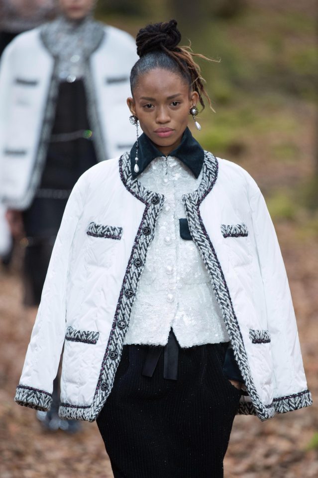  Chanel is known for its smart tailoring, and this white jacket looks seriously luxurious