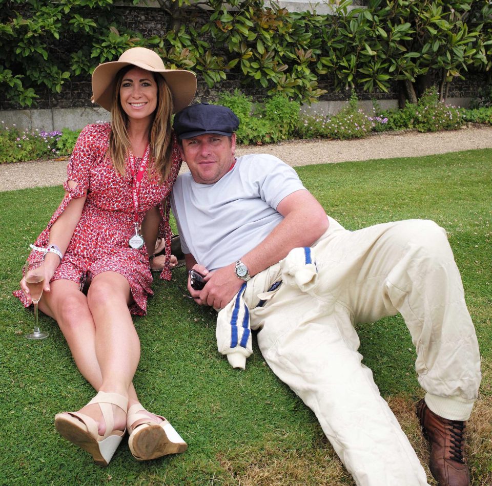  James Martin with girlfriend Louise Davies