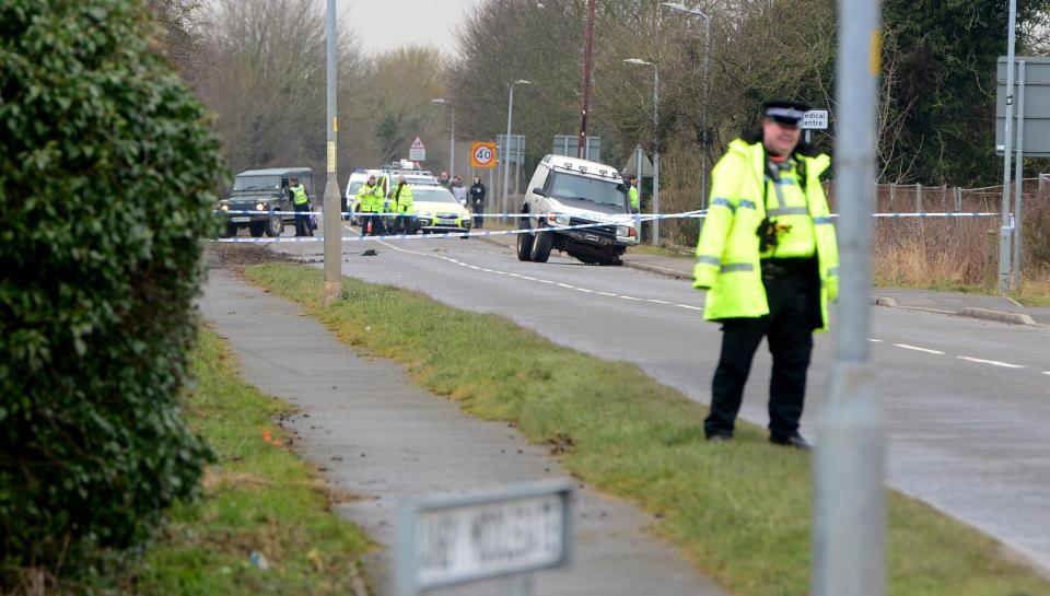  Amelia was walking along a path when she was hit by the car tyre