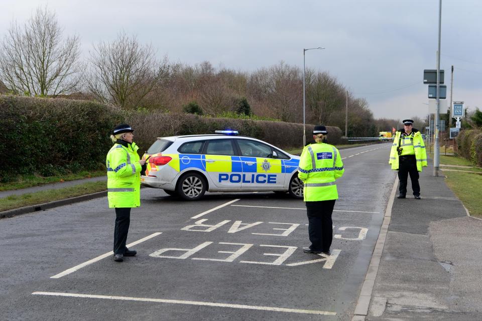  Amelia was struck by the car wheel just after 8am as she went to school