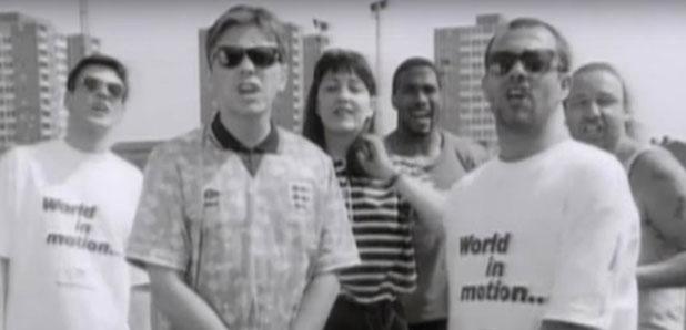  The song was sung by New Order but featured England footballers