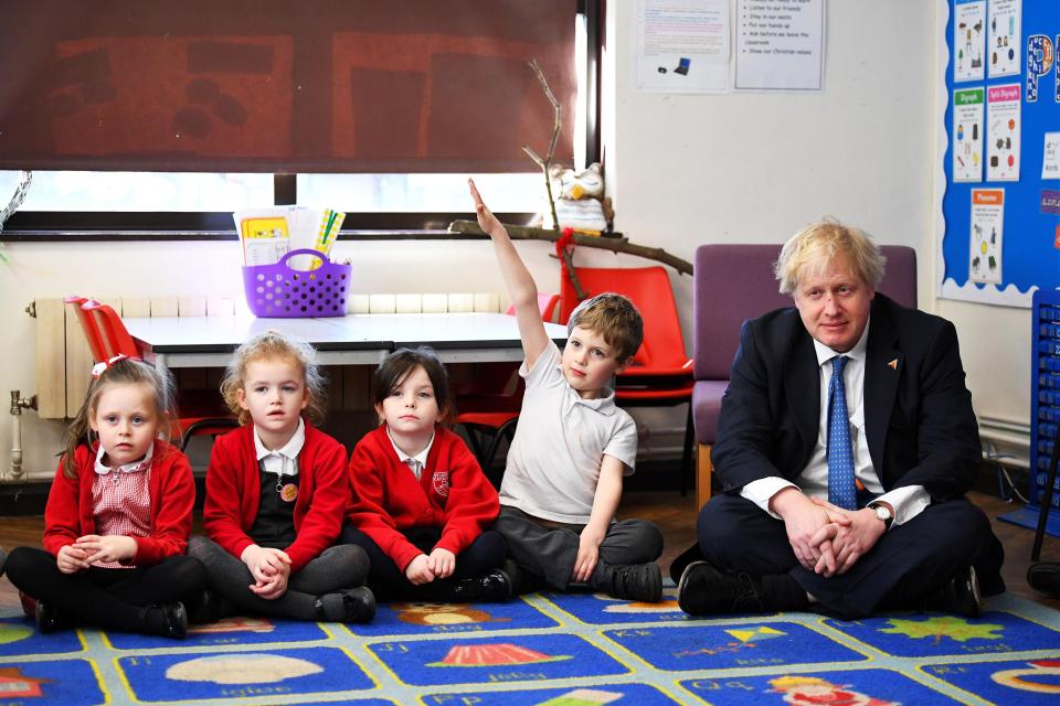  Down in the dumps . . . Boris sat cross-legged with the other students