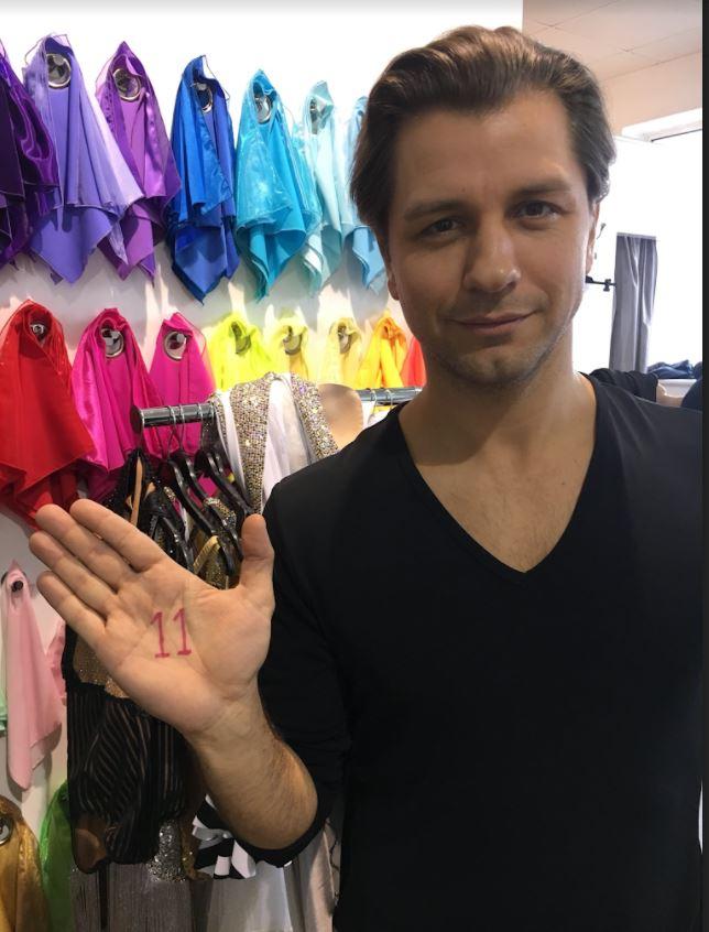  Strictly star Pasha Kovalev also shared the 11 symbol in tribute