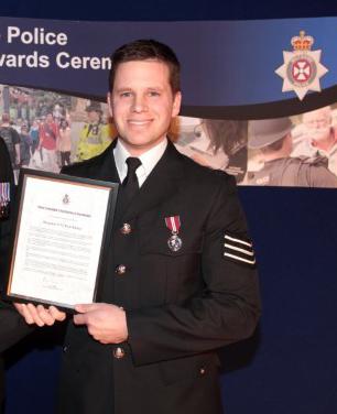  Sergeant Nick Bailey has said he is not a 'hero' - he was merely 'doing his job'