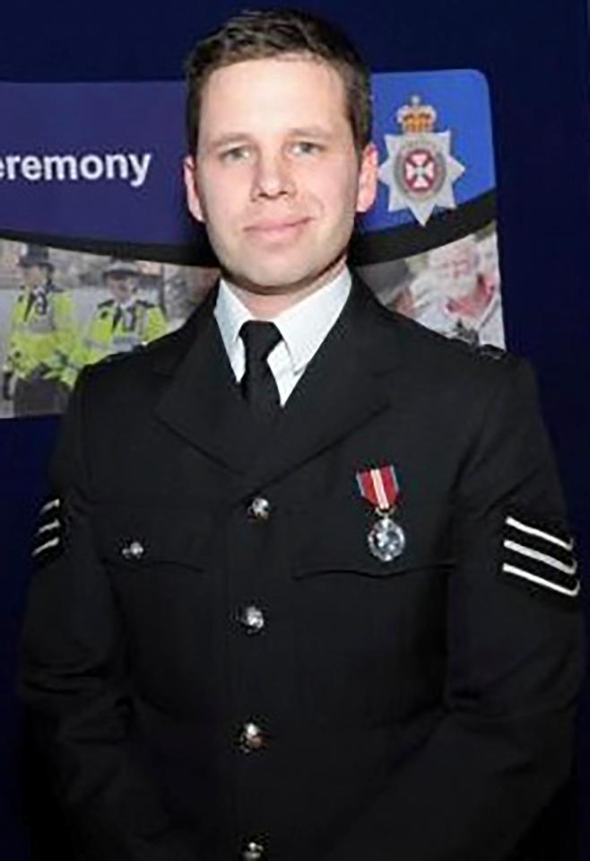  Detective Sergeant Nick Bailey was hospitalised after being in contact with the nerve agent